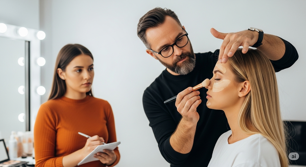 آزاده جهان خدمات آرایشگاهی زنانه و بهترین میکاپ آرتیست در شرق تهران وحیدیه